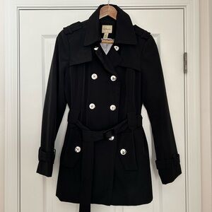 Bass and Co. Women’s Black Double Breasted Jacket